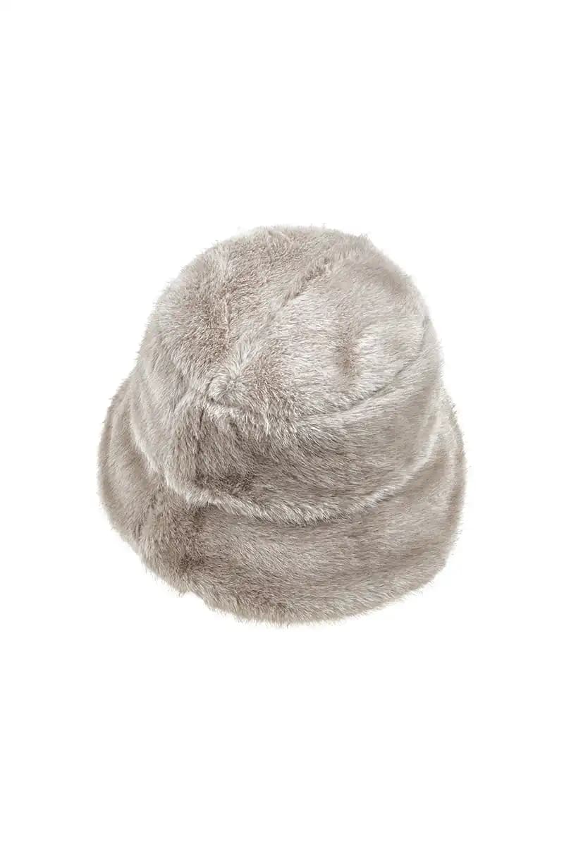 VERDE FASHION | Cappello da pescatore in eco-pelliccia - 8
