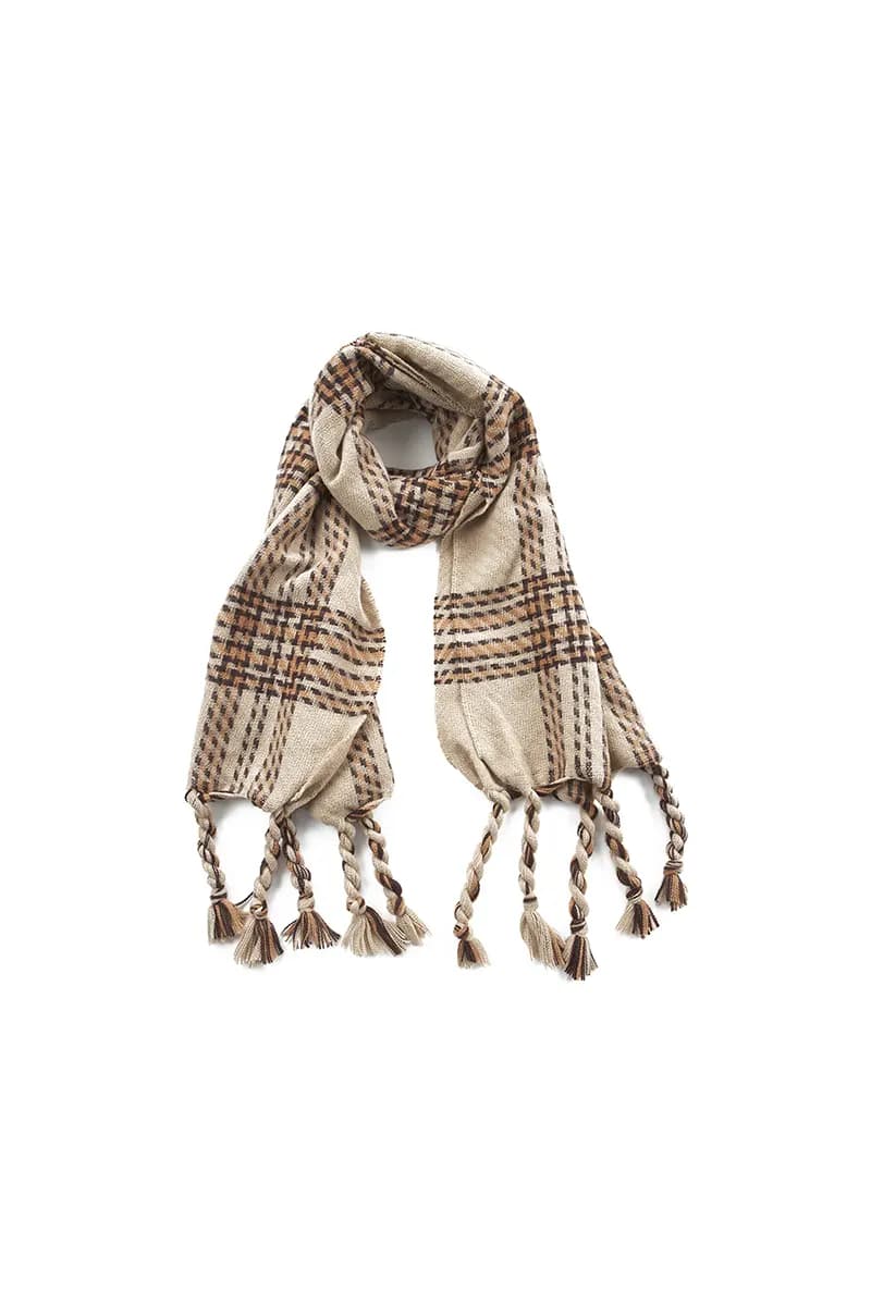 VERDE FASHION | Sciarpa fantasia scozzese - 5