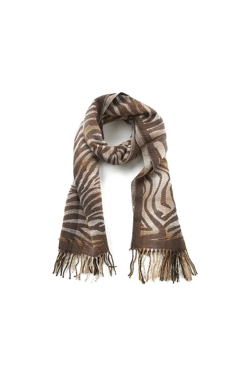 VERDE FASHION | Sciarpa fantasia animalier - 5