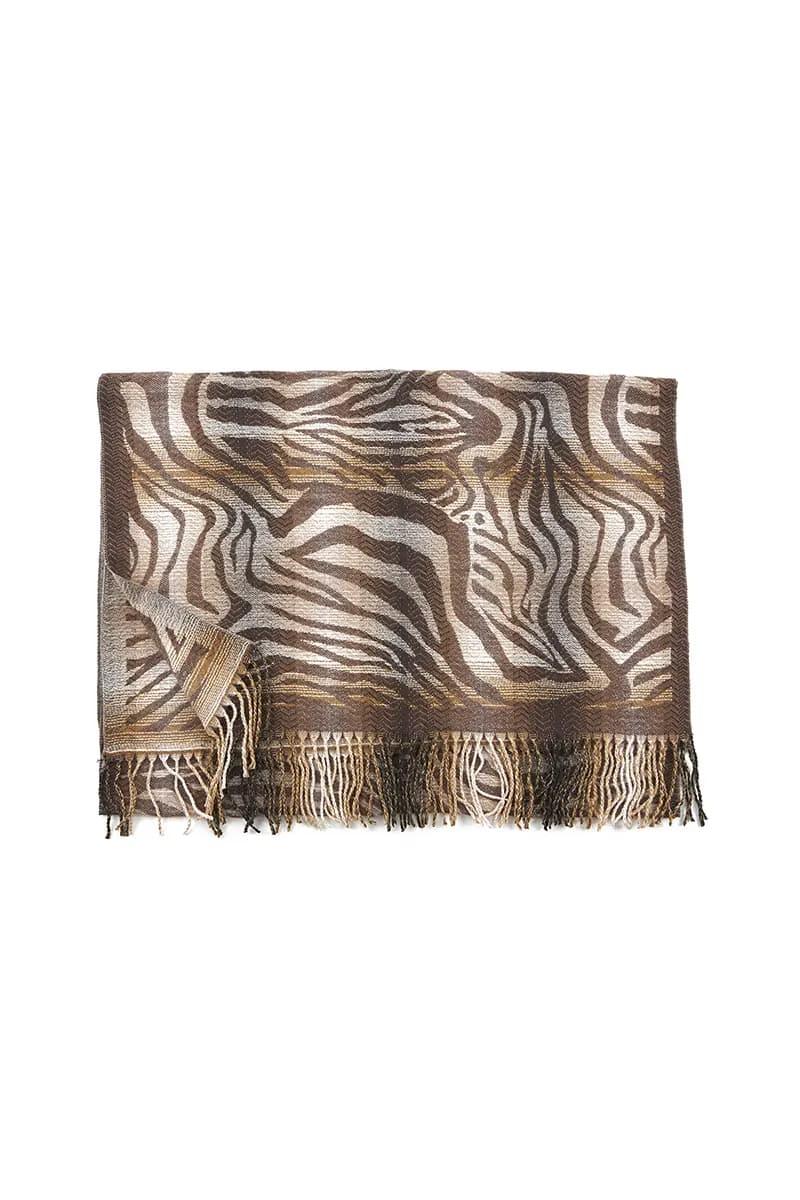 VERDE FASHION | Sciarpa fantasia animalier - 2