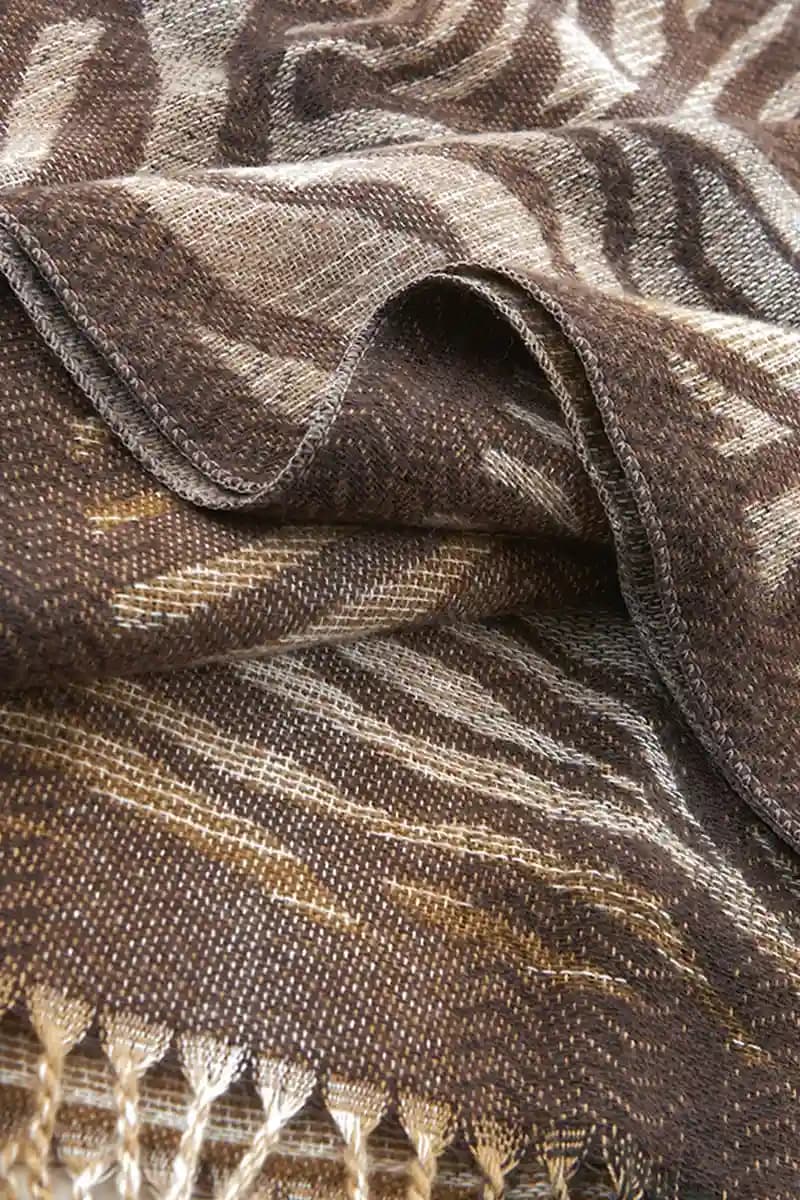 VERDE FASHION | Sciarpa fantasia animalier - 4
