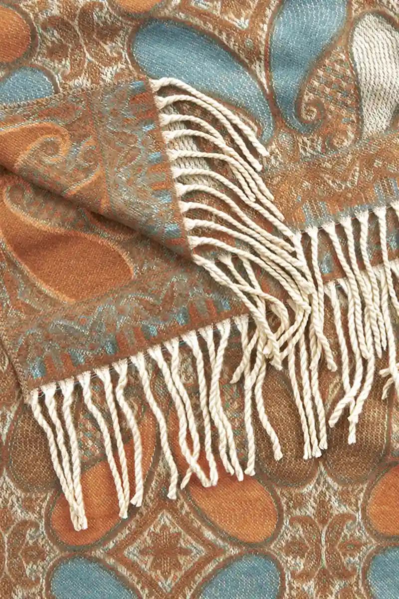 VERDE FASHION | Sciarpa fantasia cachemire - 7