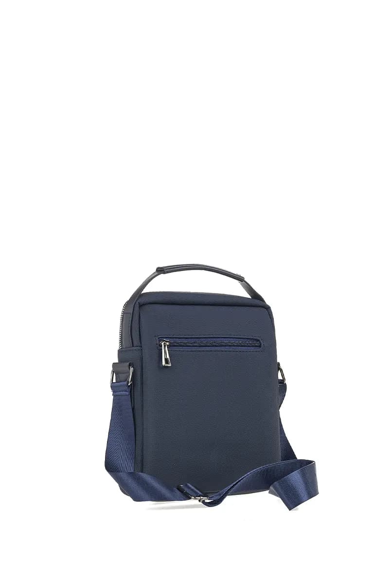 VERDE FASHION | Borsello uomo con zip e tracolla - 2