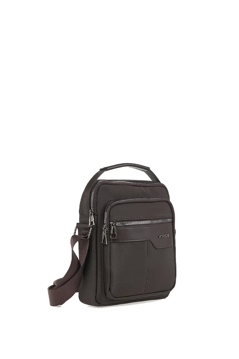 VERDE FASHION | Borsello uomo con zip e tracolla - 11