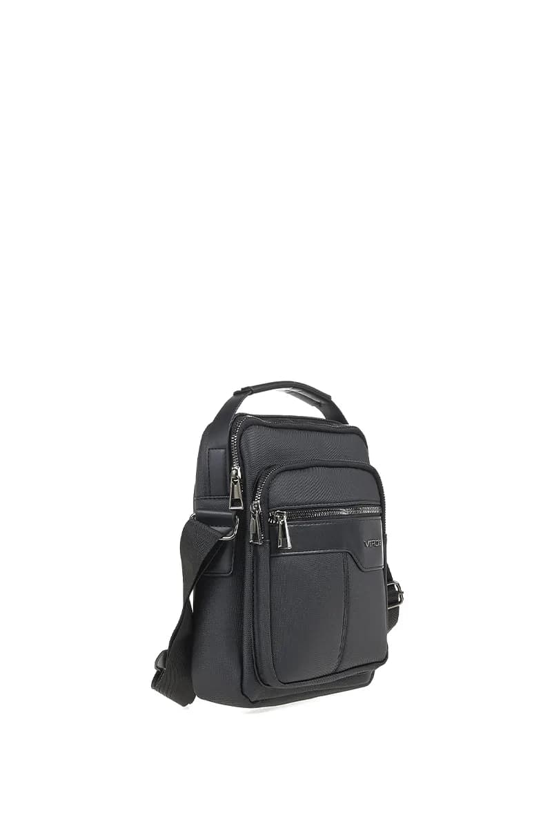 VERDE FASHION | Borsello uomo con zip e tracolla - 7