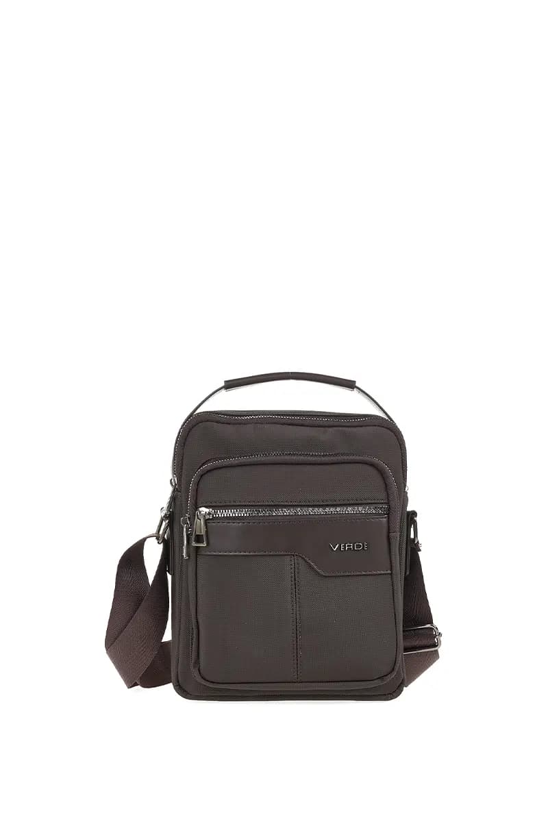 VERDE FASHION | Borsello uomo con zip e tracolla - 9