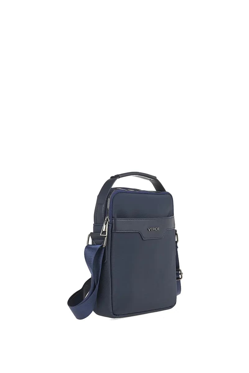 VERDE FASHION | Borsello uomo con zip e tracolla - 11