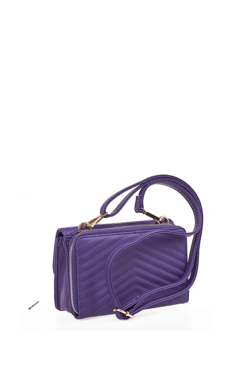 VERDE FASHION | Borsa a tracolla con pattina - 20