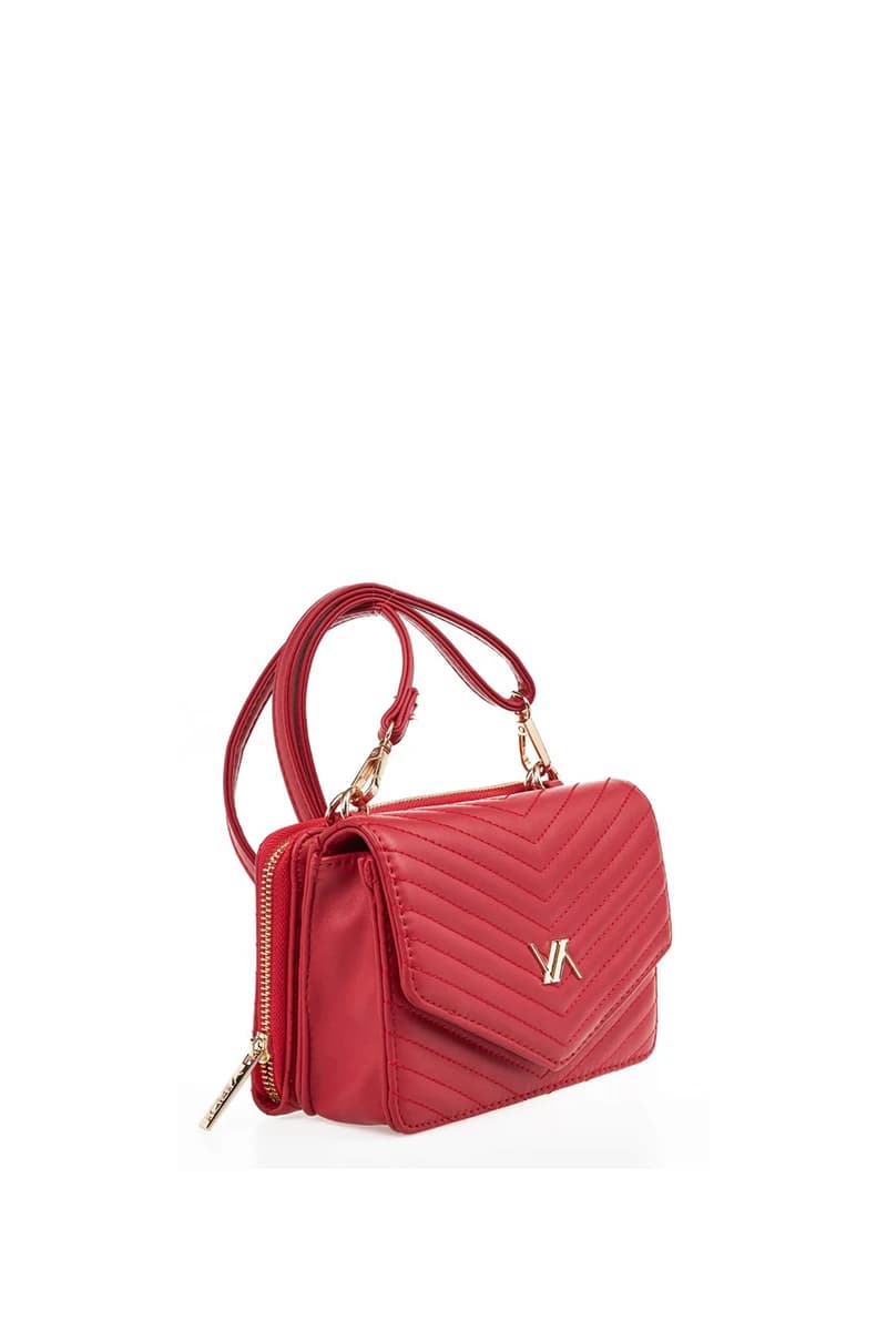 VERDE FASHION | Borsa a tracolla con pattina - 3