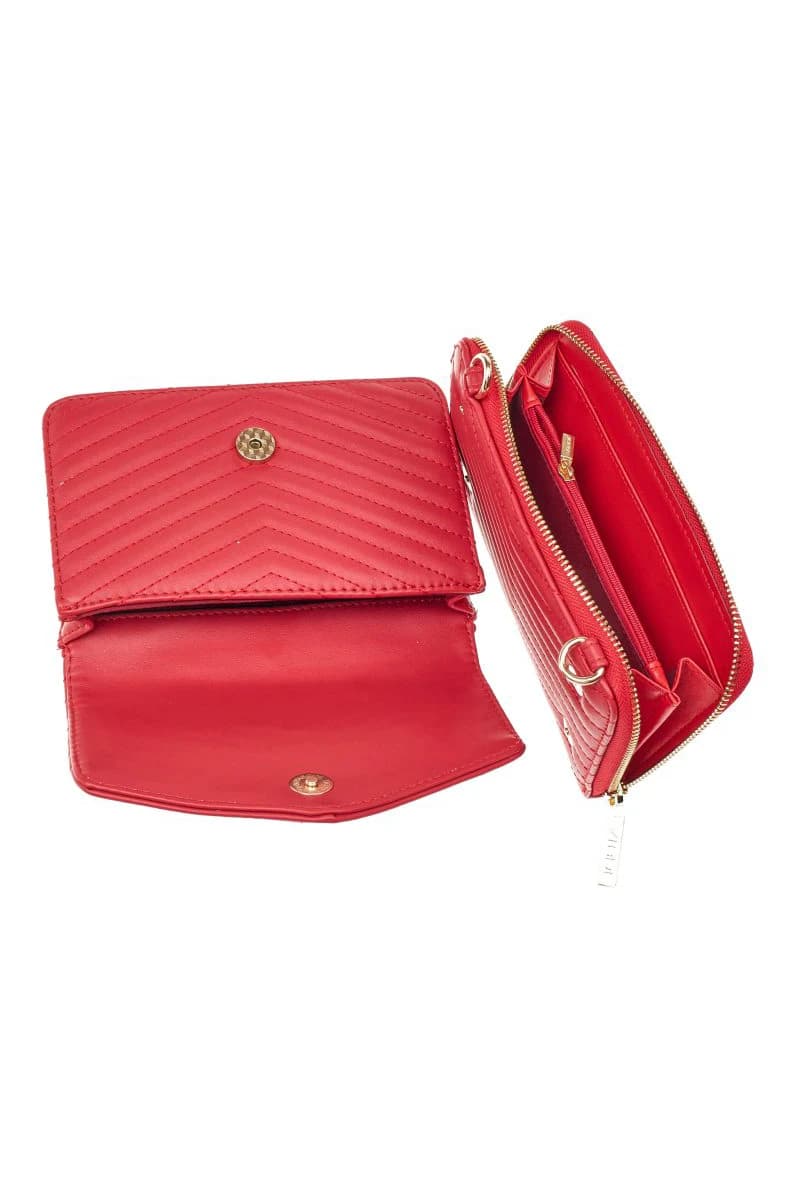 VERDE FASHION | Borsa a tracolla con pattina - 4