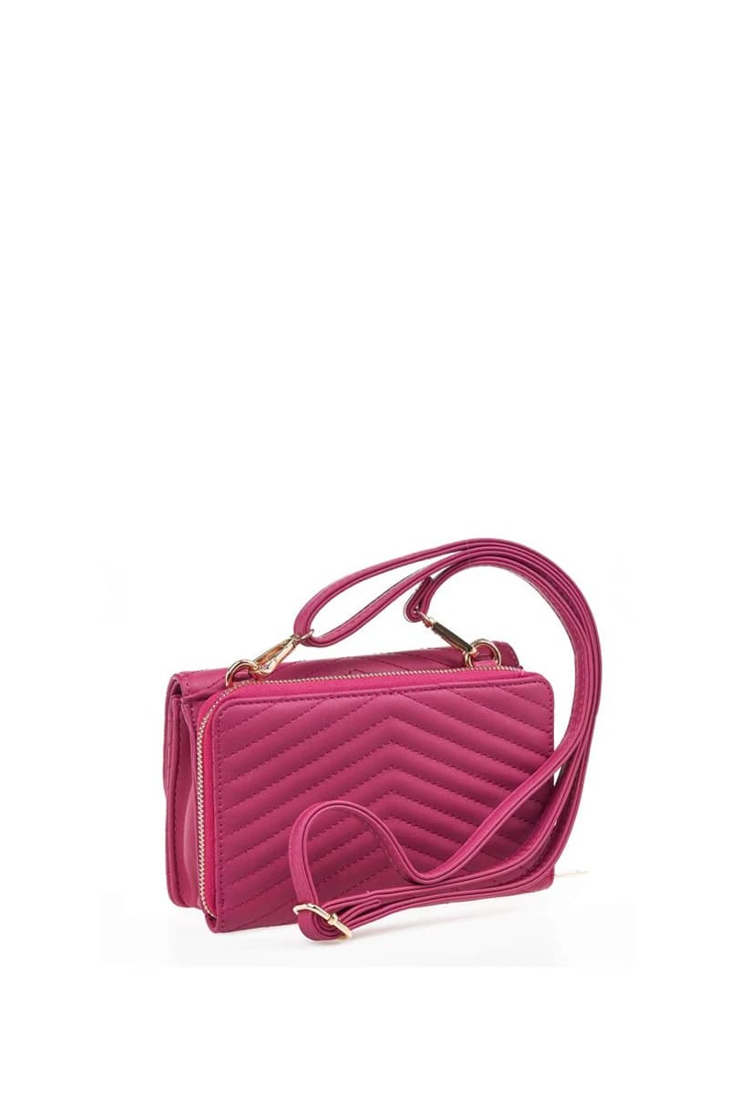VERDE FASHION | Borsa a tracolla con pattina - 5