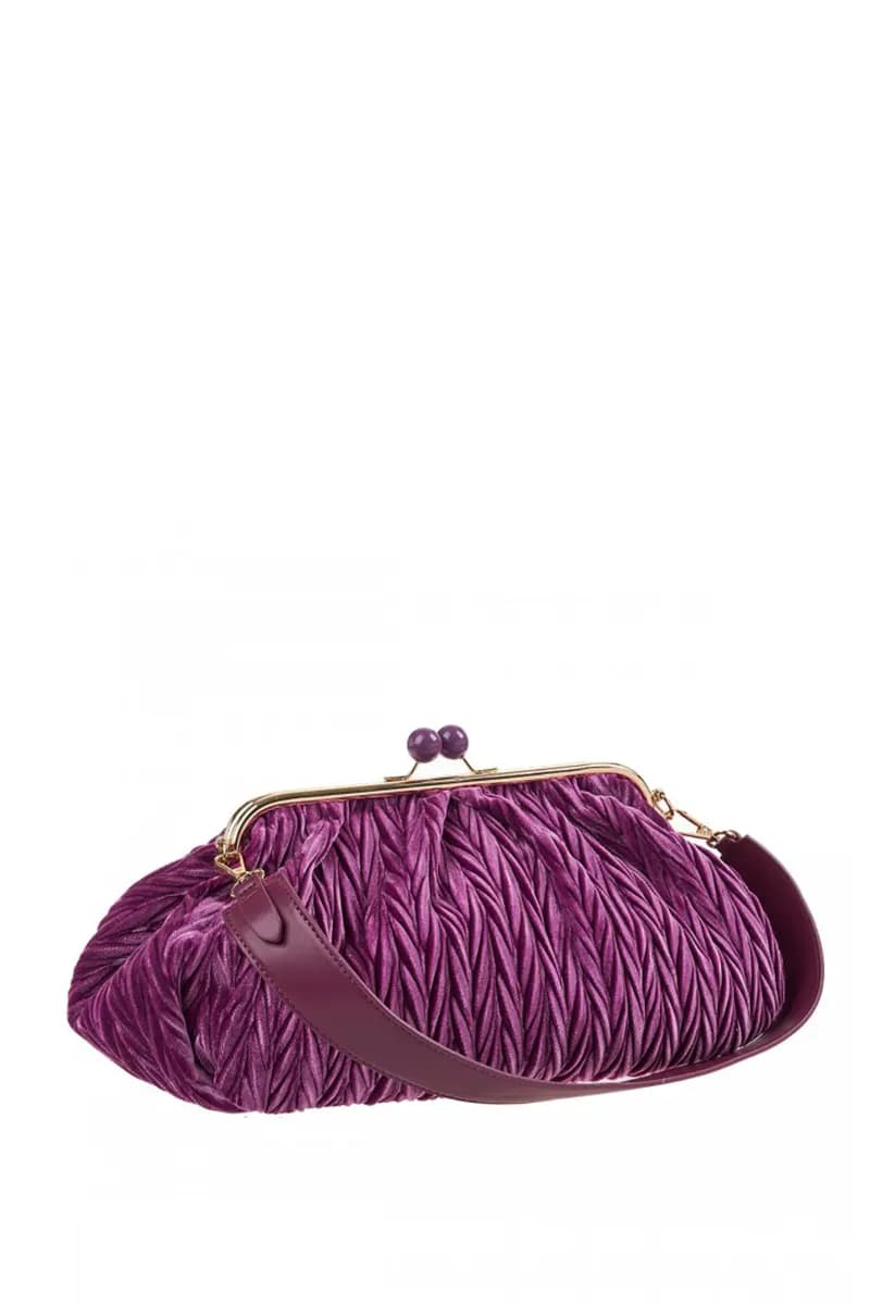 VERDE FASHION | Pochette grande a scatto con manico - 2