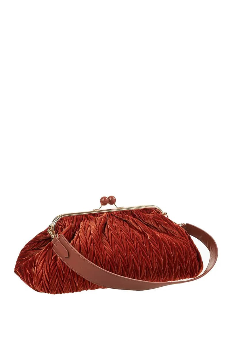 VERDE FASHION | Pochette grande a scatto con manico - 11