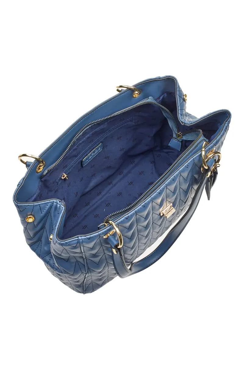 VERDE FASHION | Borsa a spalla ecopelle con charm - 13