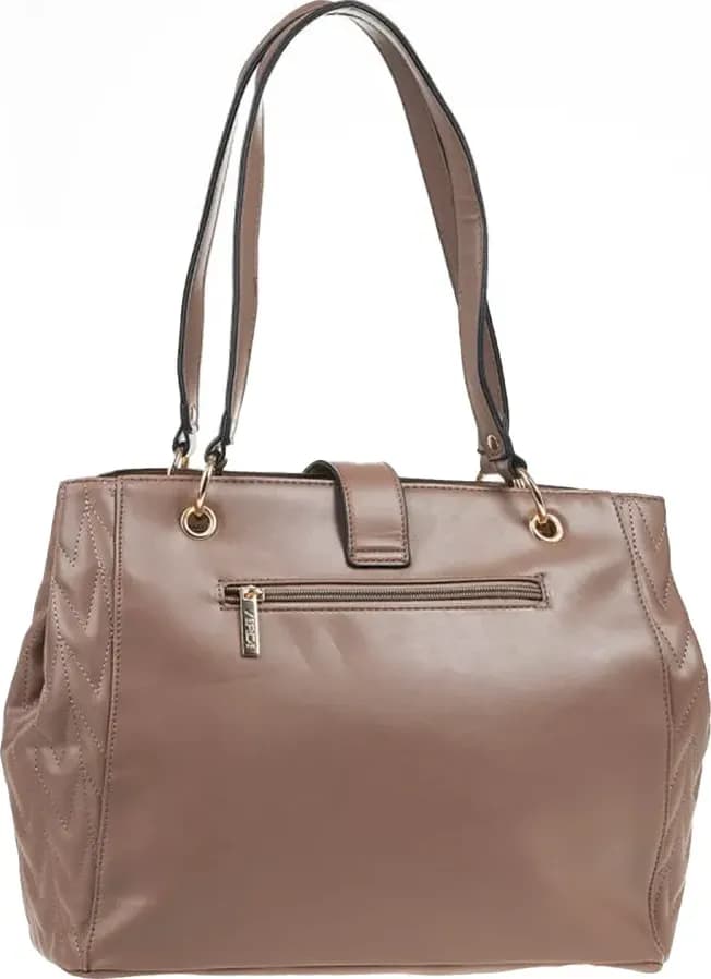 VERDE FASHION | Borsa a spalla ecopelle con charm - 6