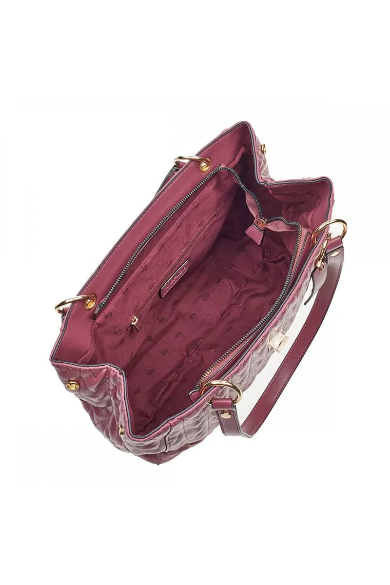 VERDE FASHION | Borsa a spalla ecopelle con charm - 10