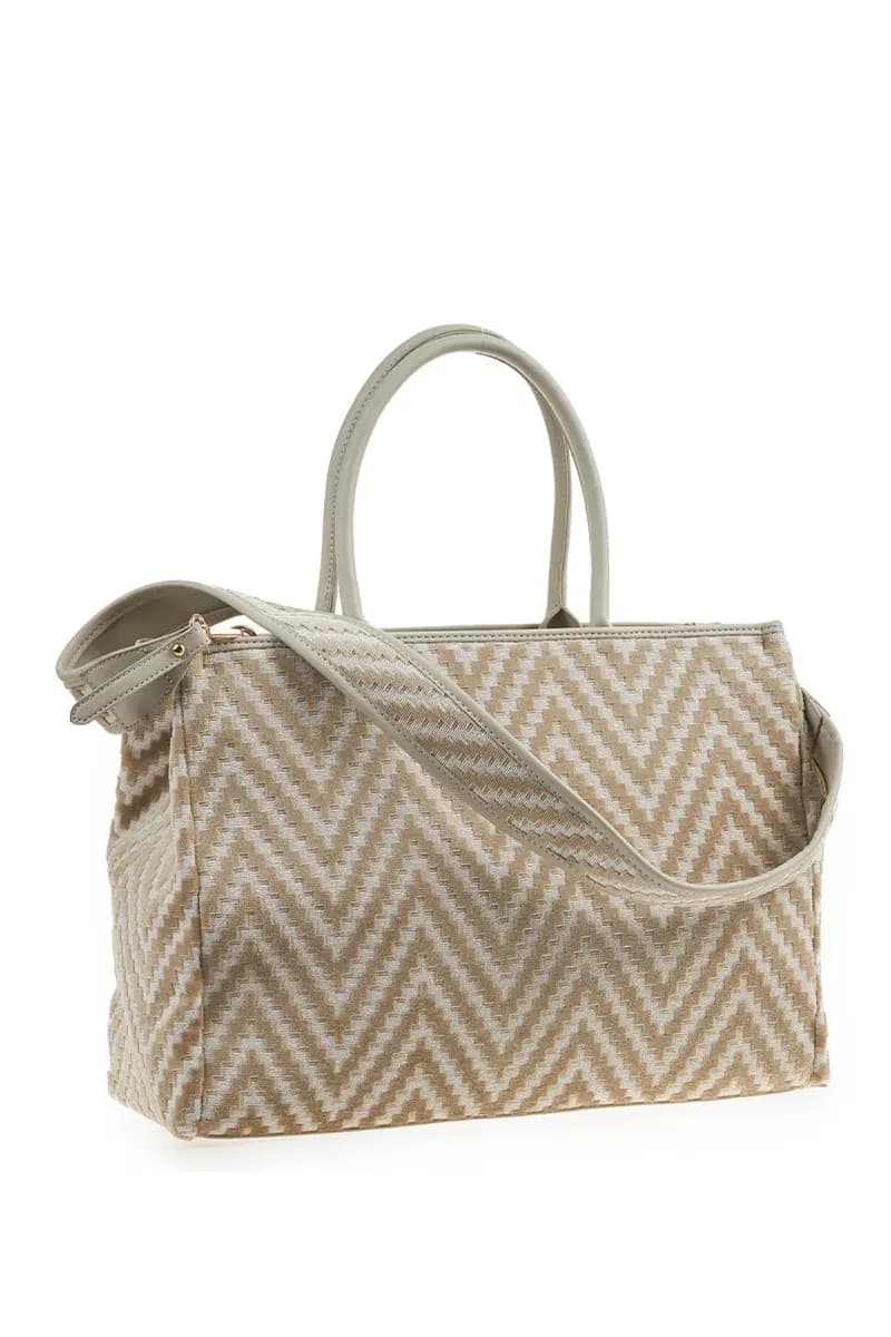 VERDE FASHION | Borsa a spalla fantasia in velluto - 6
