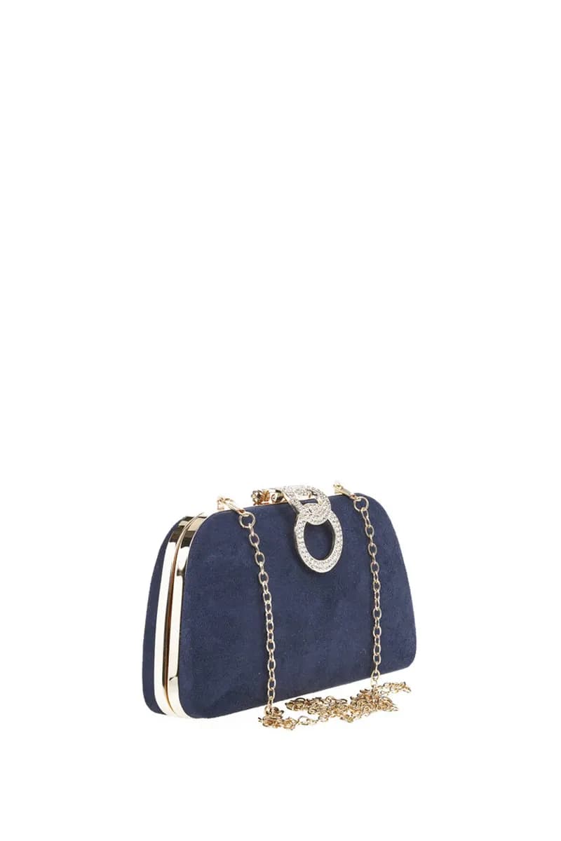 VERDE FASHION | Pochette clutch con catenella - 8