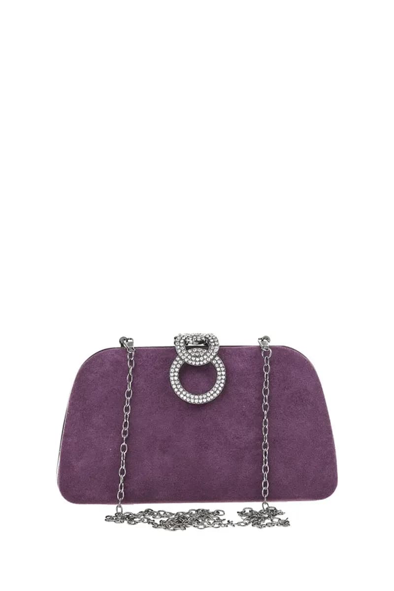 VERDE FASHION | Pochette clutch con catenella - 3