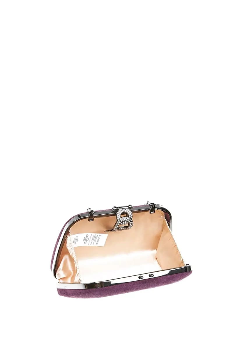 VERDE FASHION | Pochette clutch con catenella - 4