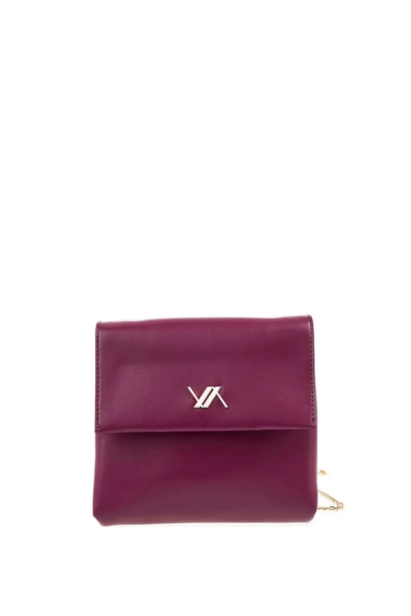VERDE FASHION | Pochette ecopelle con catenella - 11