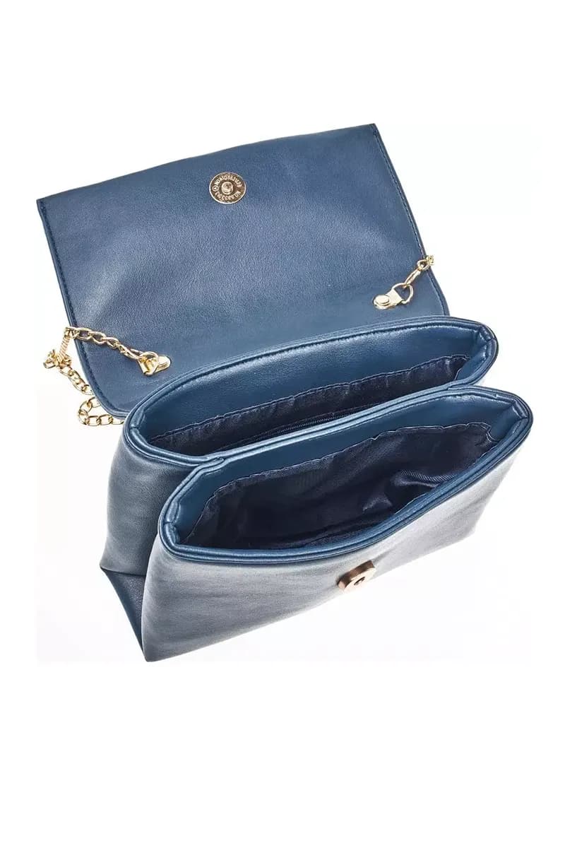 VERDE FASHION | Pochette ecopelle con catenella - 4