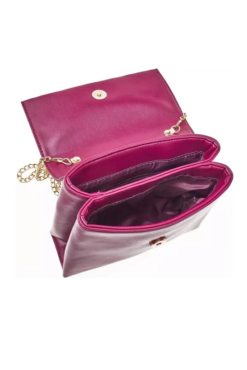 VERDE FASHION | Pochette ecopelle con catenella - 10