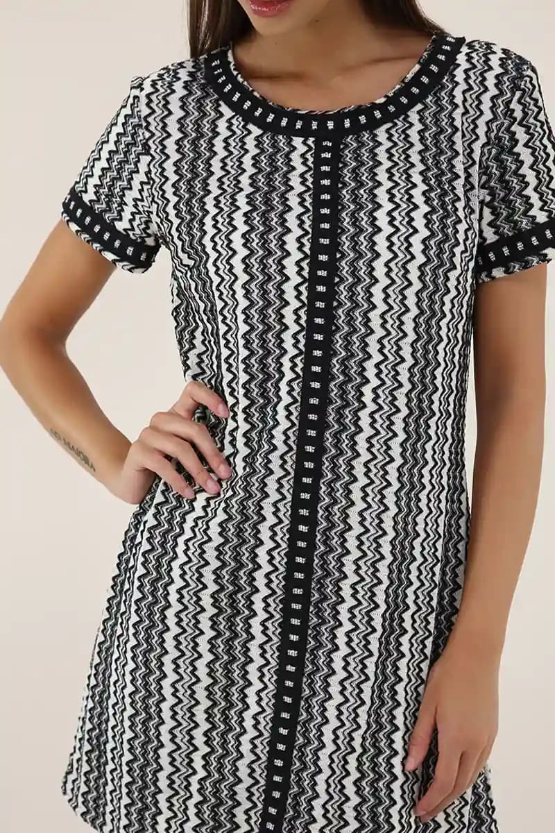 PHO Firenze | Abito corto in maglia lurex - 6