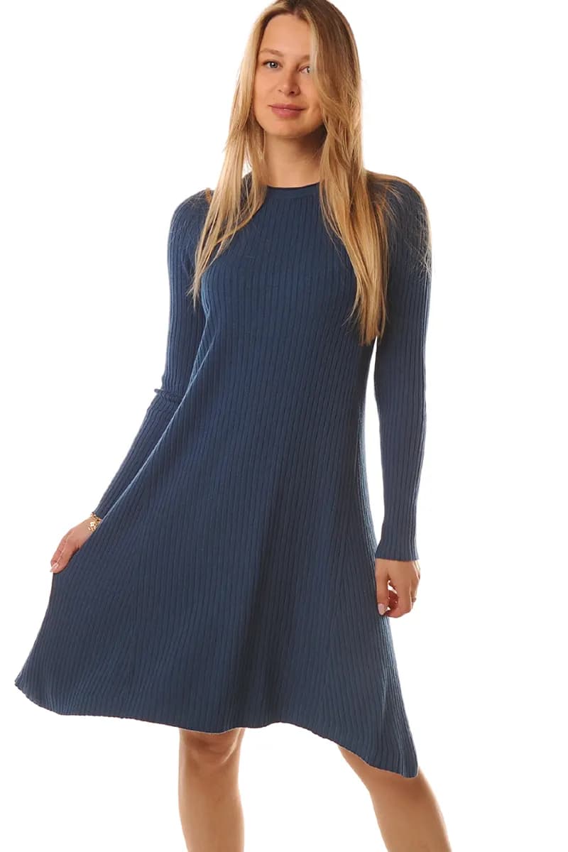 LOKITA | Abito midi in maglia a costine - 2