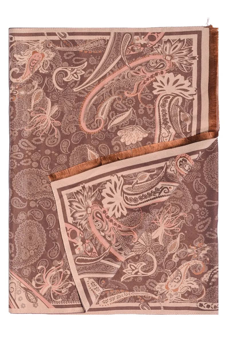 AMOSA | Sciarpa fantasia cashmere - 2