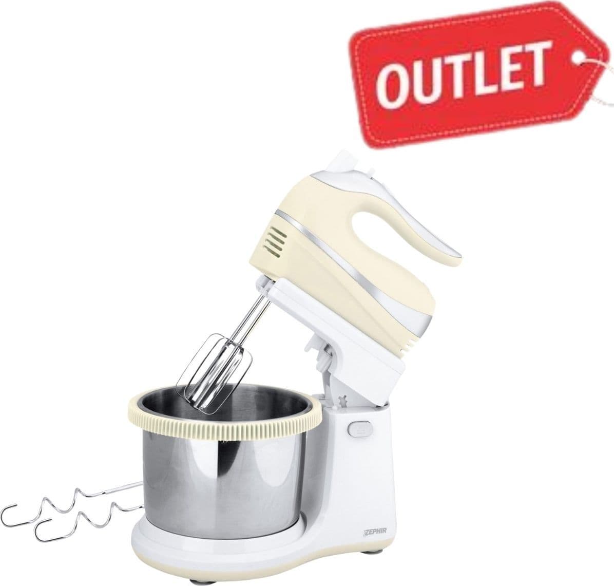 Zephir Mixer Elettrico Con Ciotola 500w Zhc467c - 2