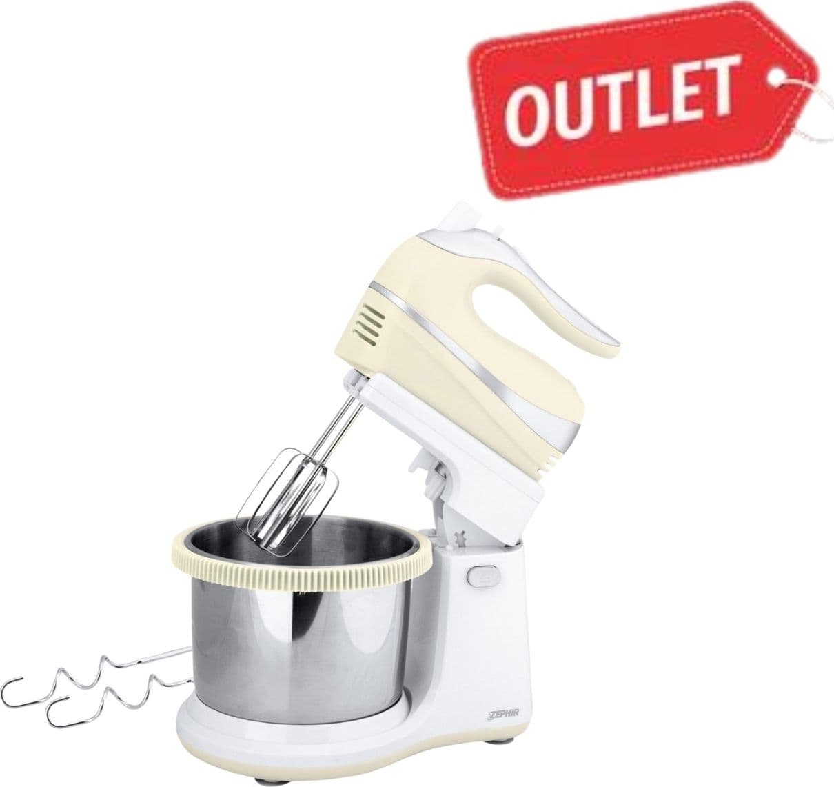 Zephir Mixer Elettrico Con Ciotola 500w Zhc467c - 2