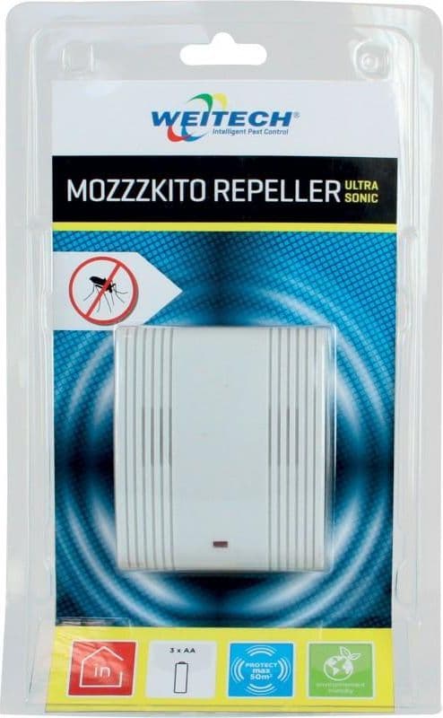 Repellente ad ultrasuoni scaccia zanzare ed insetti striscianti 50 mtq - 2