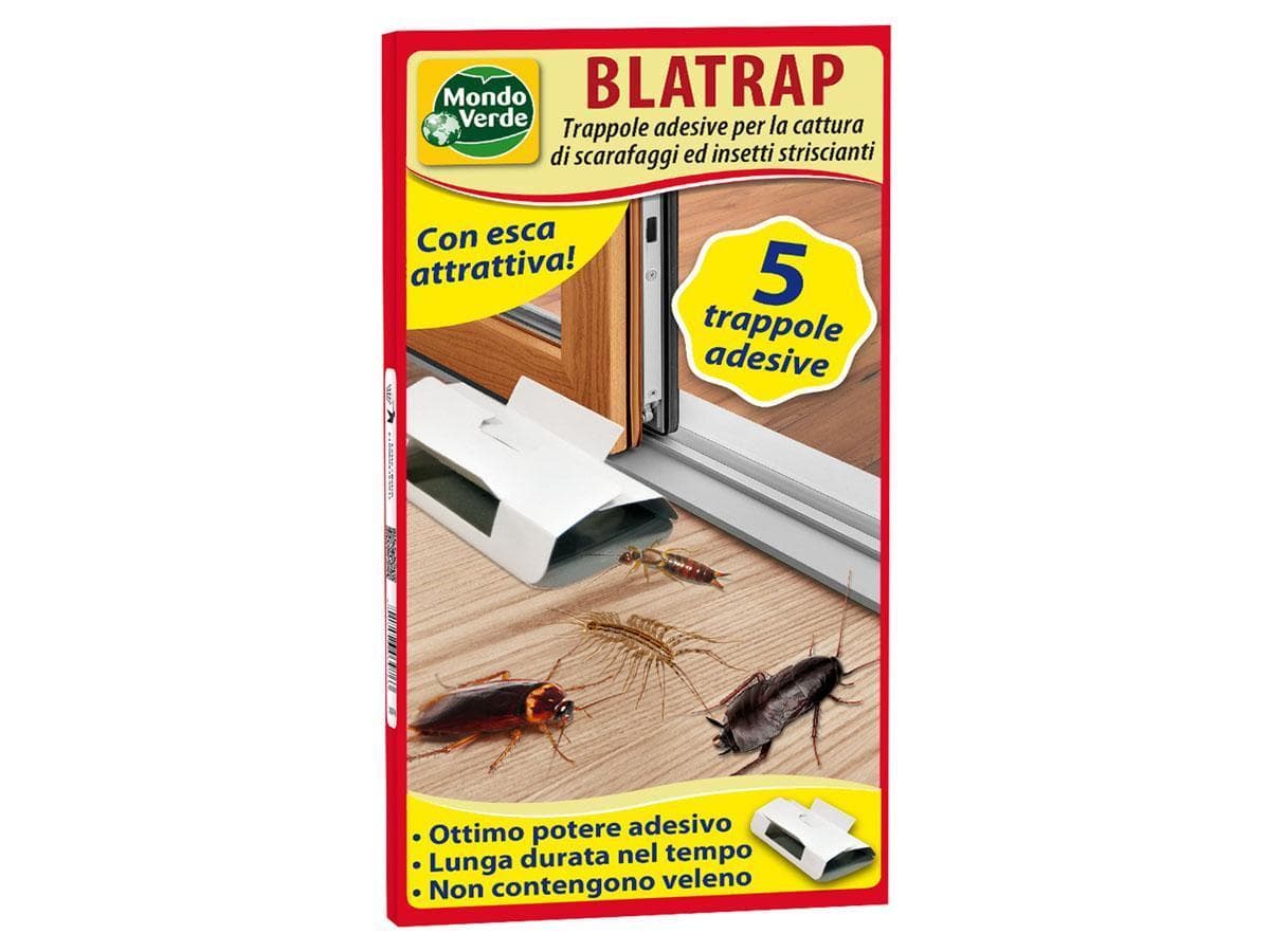 Trappole per Scarafaggi "Bla Trap" esca insetticida gel in blister uso interno ed esterno - 2