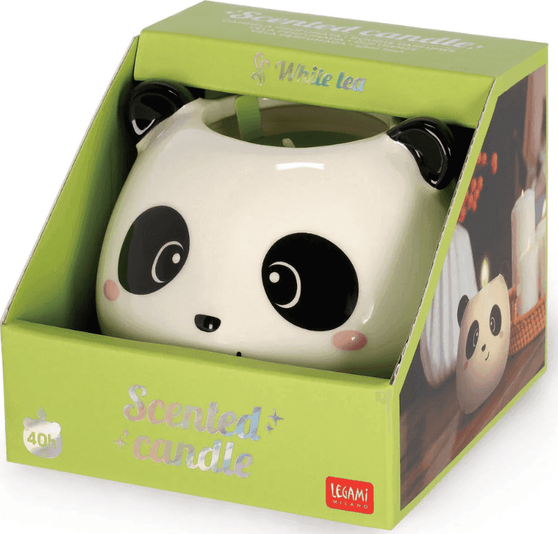 Legami - Candela Profumata - Scented Candle - Panda fragranza White Tea (CDL0003) - 5