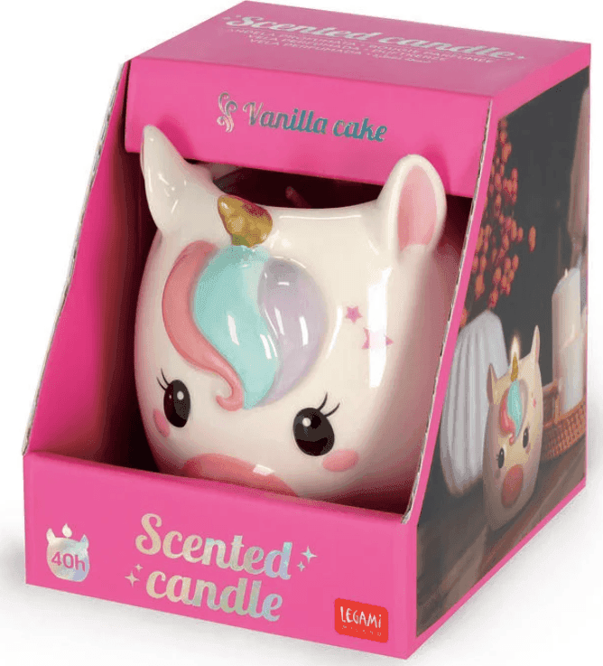 Legami - Candela Profumata - Scented Candle - Unicorn fragranza Vanilla Cake(CDL0004) - 5
