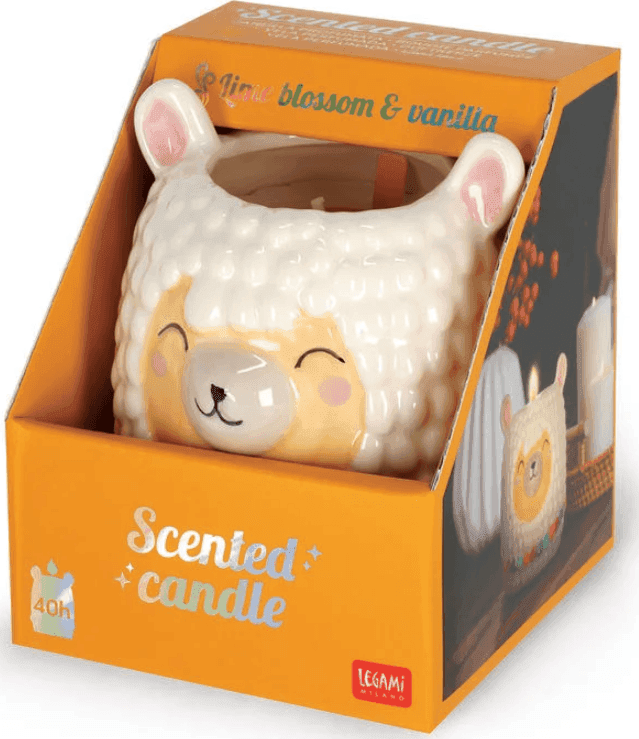 Legami - Candela Profumata - Scented Candle - Llama fragranza Lime blossom & Vanilla (CDL0008) - 5
