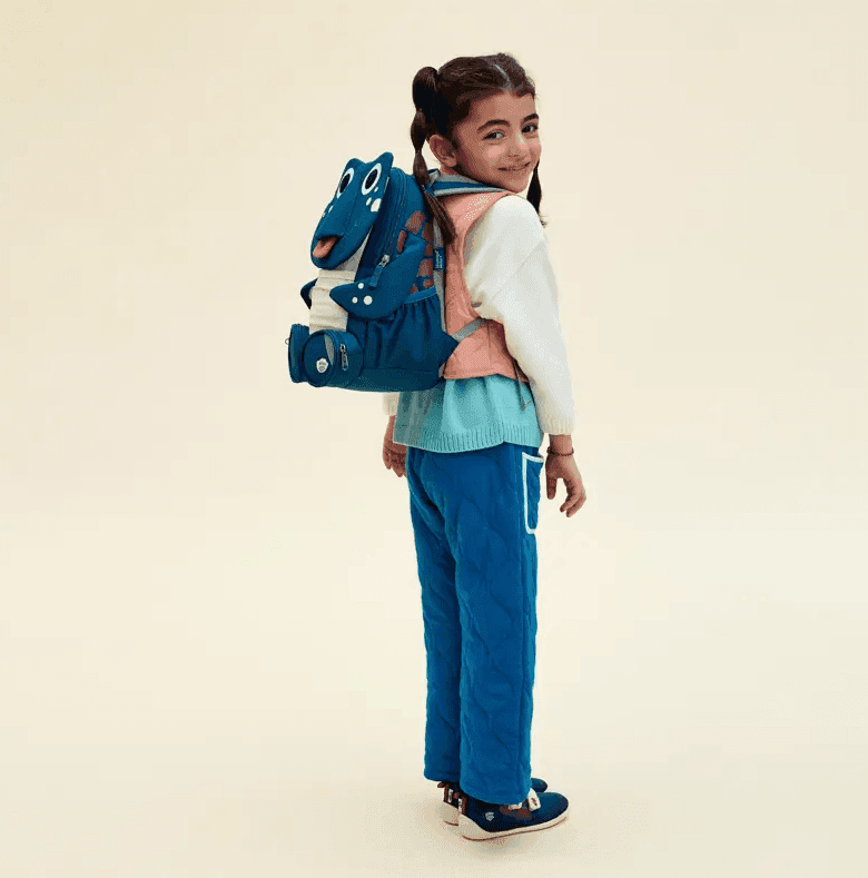 Affenzahn - Zaino Asilo Grande Tartaruga 3-6 anni - 2