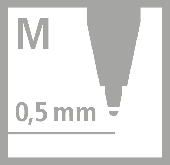 Stabilo - pointball Penna a sfera a scatto ricaricabile Blue (6030/41) - 5