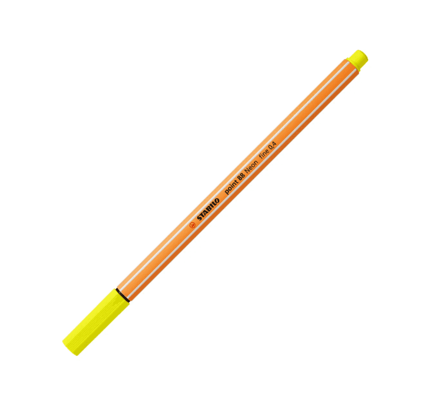 Stabilo - point 88 e Pen 68 fluo astuccio in cartone da 10 pz: 5 point 88 e 5 Pen 68 in colori fluo (8868/10-1) - 2