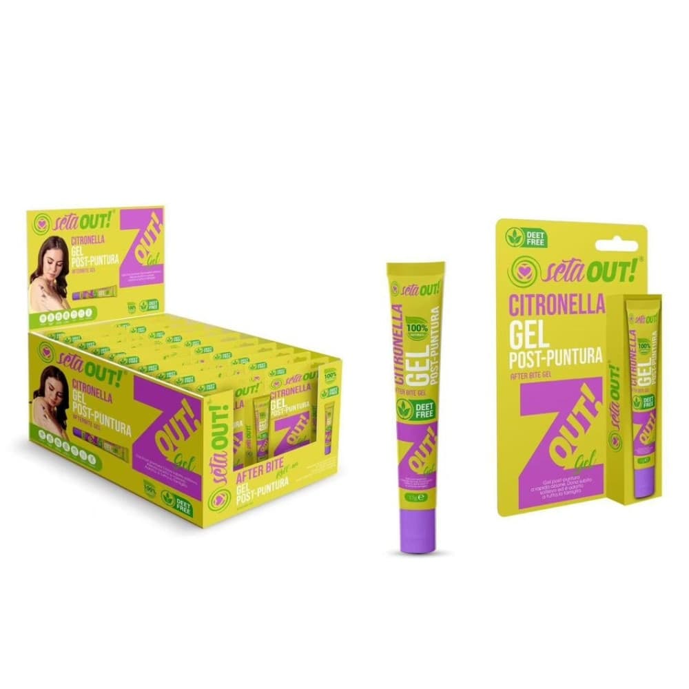 Gel post puntura citronella 15g lenitivo dopo punture insetti deet free - 2