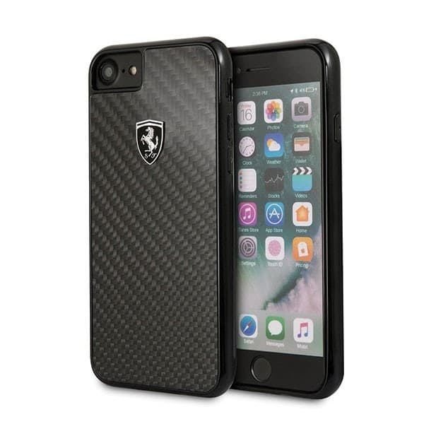 cover ferrari tipo carbonio apple iphone 6 / 6s /  7/ 8 / se ( 2020 ) - 3