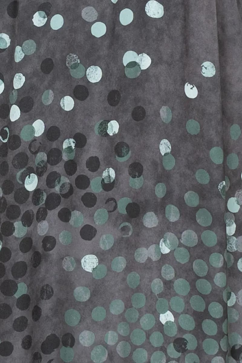 NO-NA' | Abito lungo chemisier fantasia pois - 4