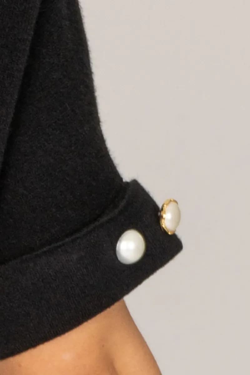 NO-NA' | Abito mezzamanica con perle - 2