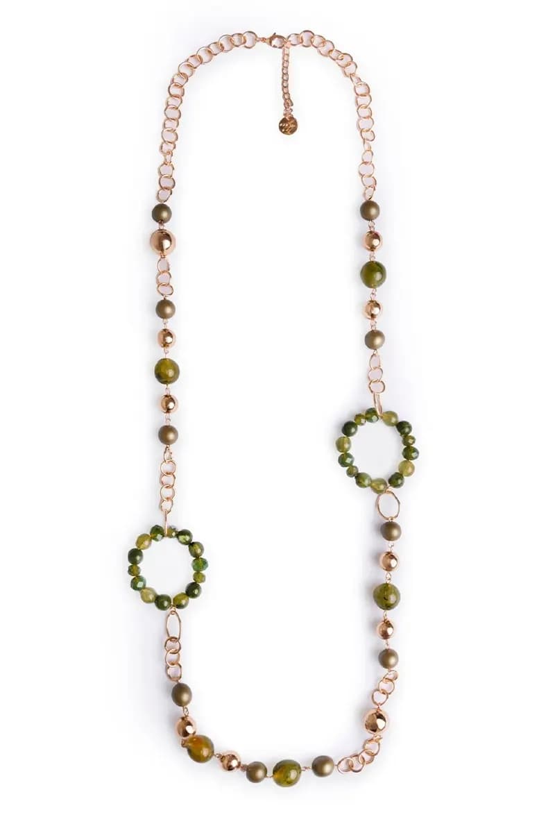 MYA ACCESSORIES | Collana lunga con pietre in acrilico - 2