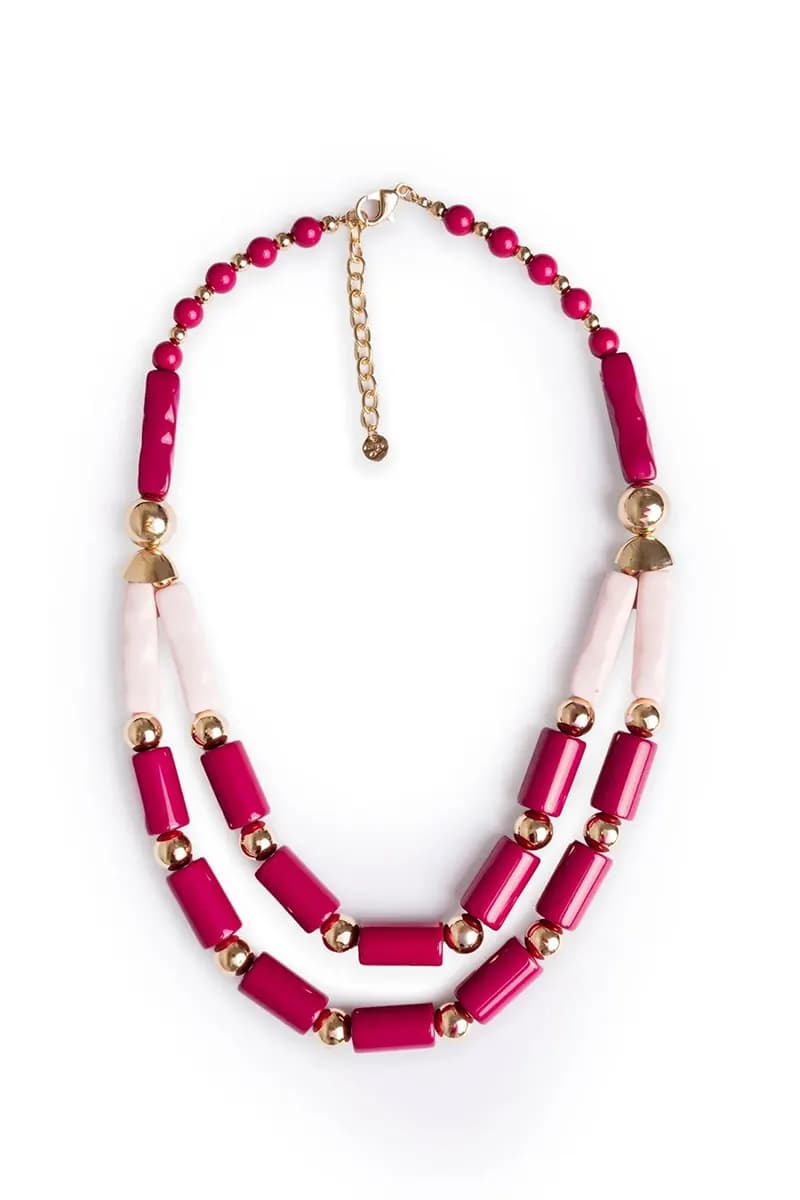MYA ACCESSORIES | Collana a due fili in resina - 2