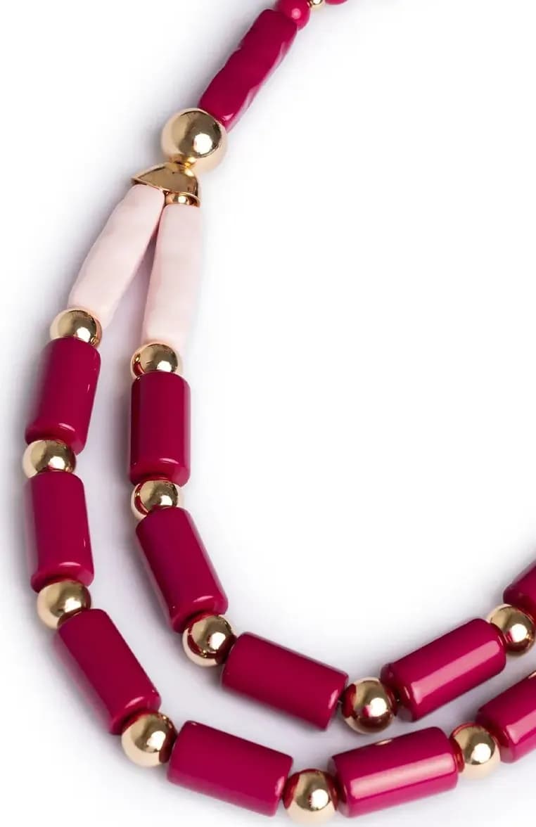MYA ACCESSORIES | Collana a due fili in resina - 3
