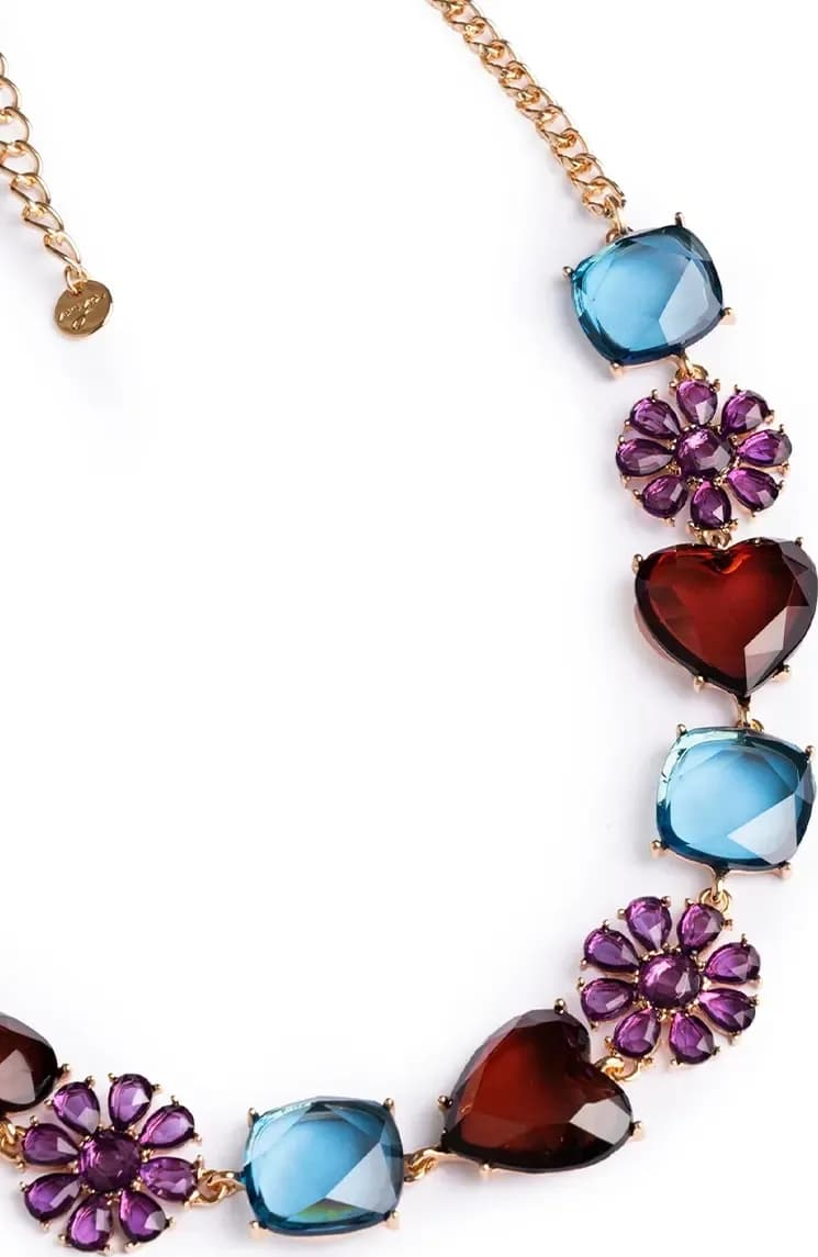 MYA ACCESSORIES | Collana girocollo con parti in acrilico trasparente - 3