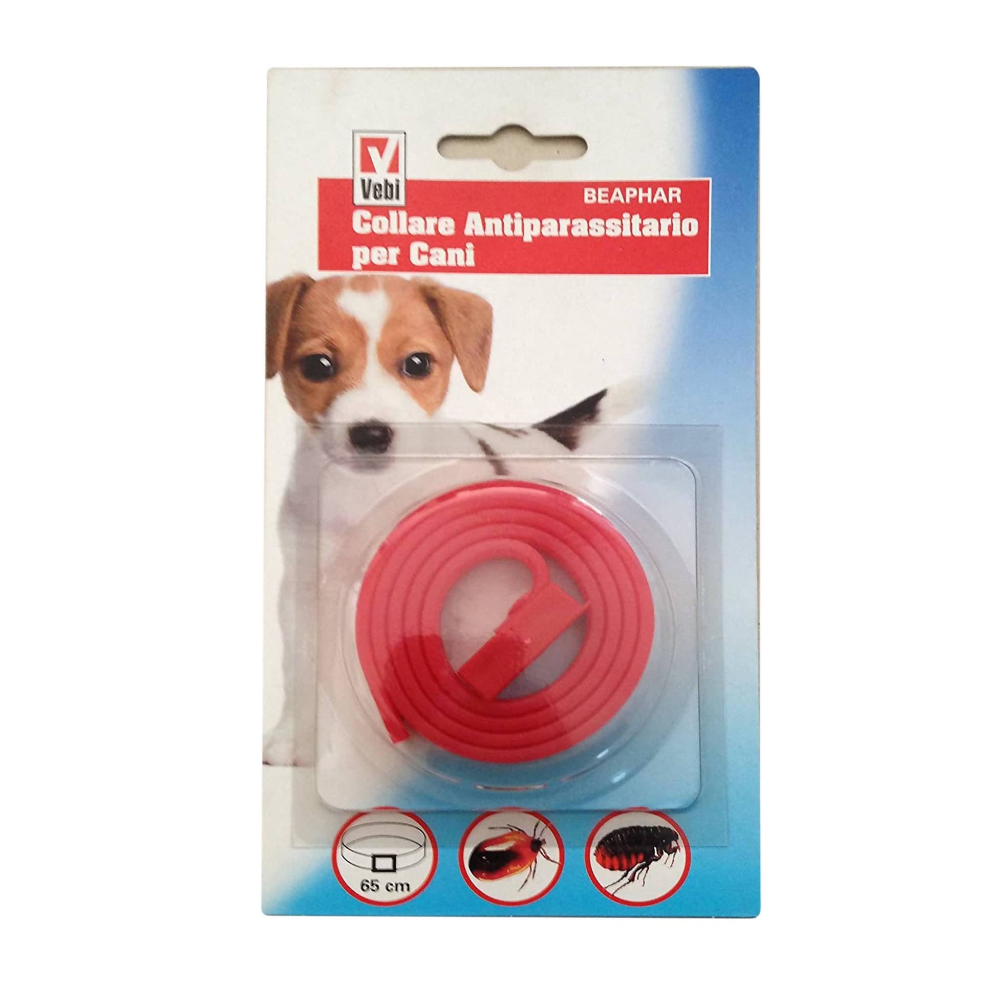 Collare antiparassitario contro pulci e zecche per Cani durata 4 mesi 100 gr - 65 cm - 2