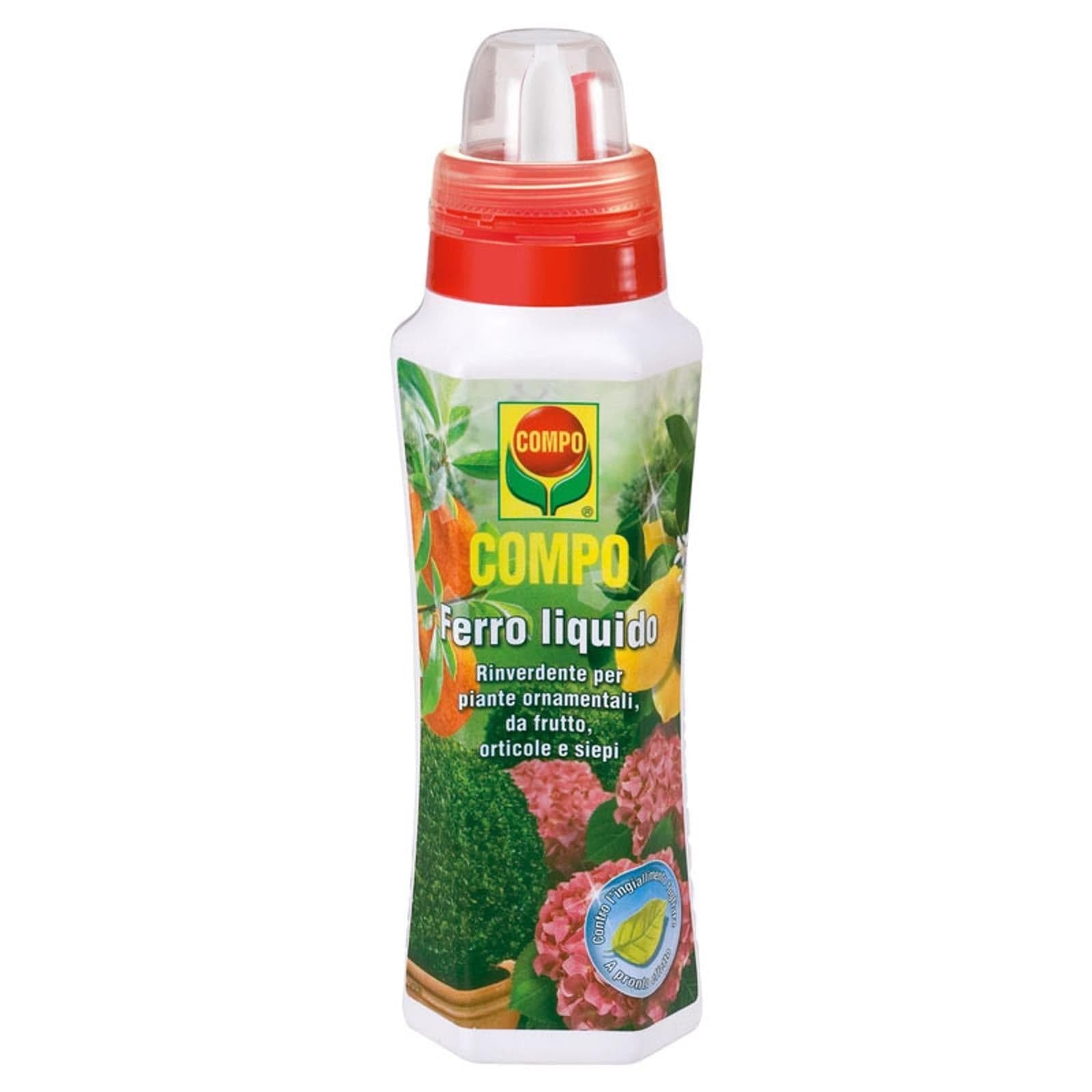 Concime a base di Ferro liquido per piante da Giardino e Balcone ingiallimento fogliare 0,5 lt - 3